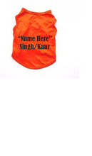Load image into Gallery viewer, Pet Small Dog Puppy Personalised Vaisakhi Vest T-Shirt Coat