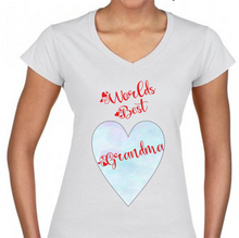 Load image into Gallery viewer, Worlds Best Mum, Worlds Best Grandma - Mothers Day T Shirts