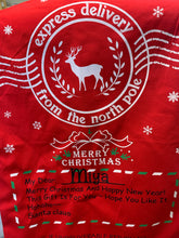 Load image into Gallery viewer, Personalised Christmas Santa sacks