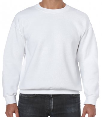 Mens/Ladies Plain Sweatshirt Available in White, Black & Sports Grey