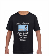 Load image into Gallery viewer, Create Your Own Kids T Shirt - Add Text/Photo
