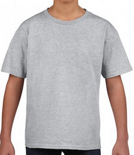 Load image into Gallery viewer, GILDAN Childrens 100% Cotton Softstyle Plain T-Shirt AGES 3 to 14 FREE P&amp;P
