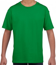 Load image into Gallery viewer, GILDAN Childrens 100% Cotton Softstyle Plain T-Shirt AGES 3 to 14 FREE P&amp;P
