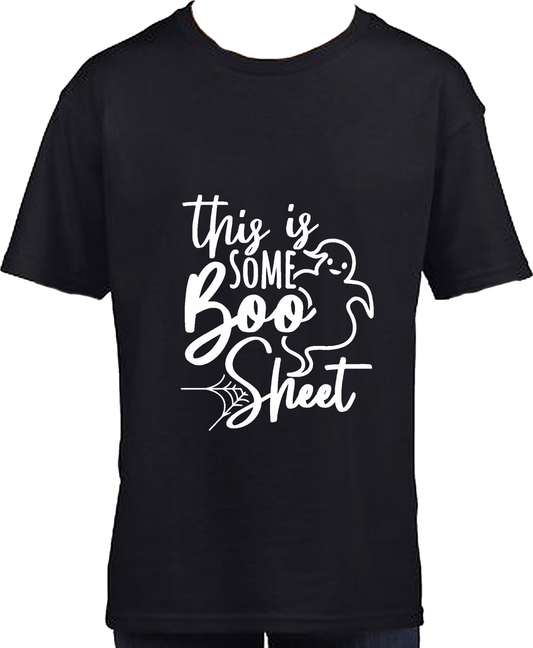 Boo Sheet Tshirt; Mens; Ladies; Halloween design