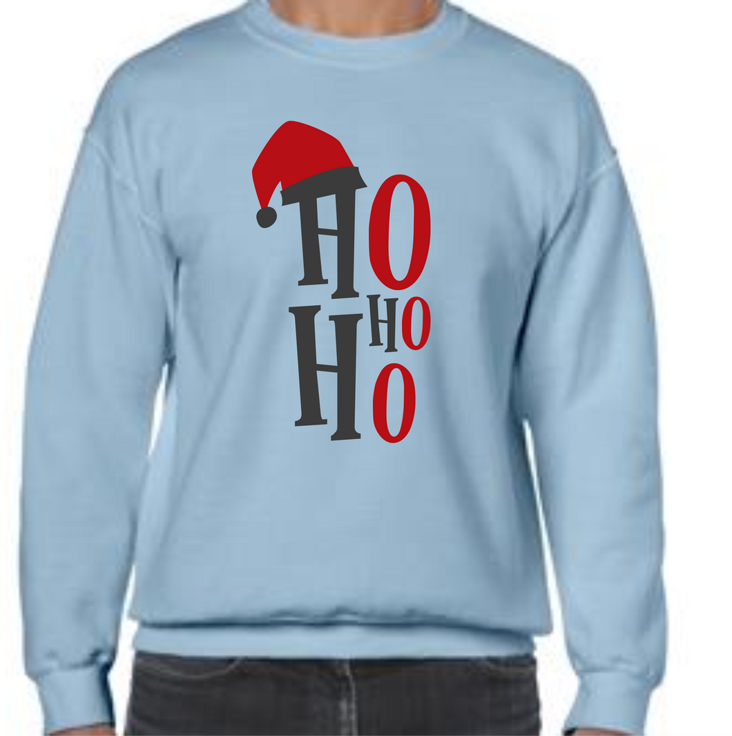 Christmas Sweatshirt/Jumper - Ho Ho Ho