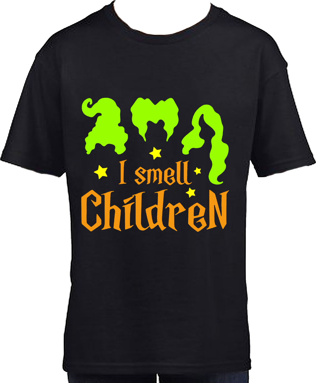 I Smell Children - Neon; Halloween Design, Glow in the Dark