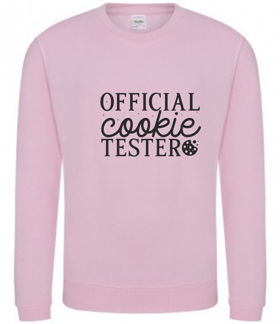 Christmas Sweatshirt/Jumper - Official Cookie Tester