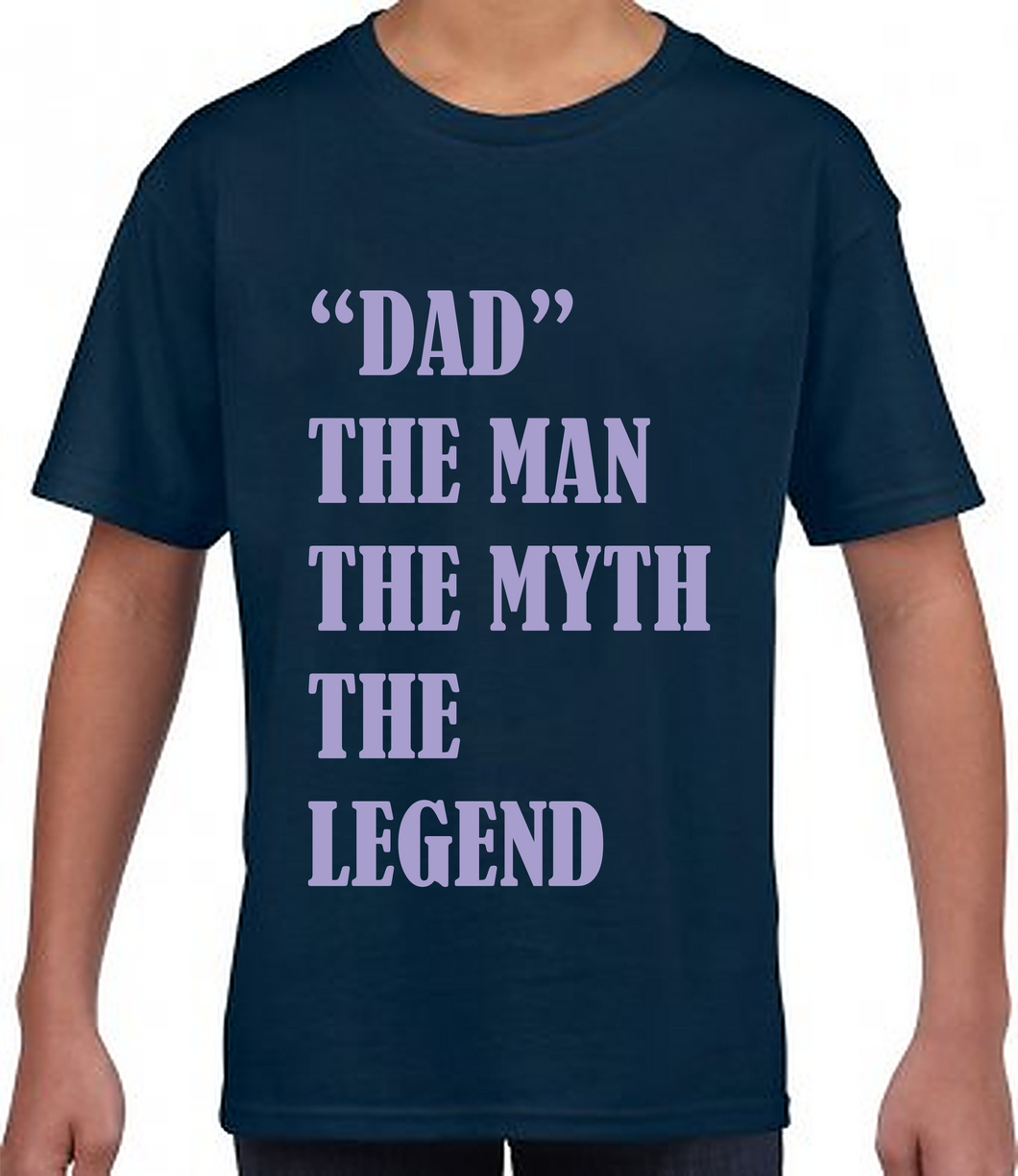 Mens T-Shirt -  The Man The Myth The Legend