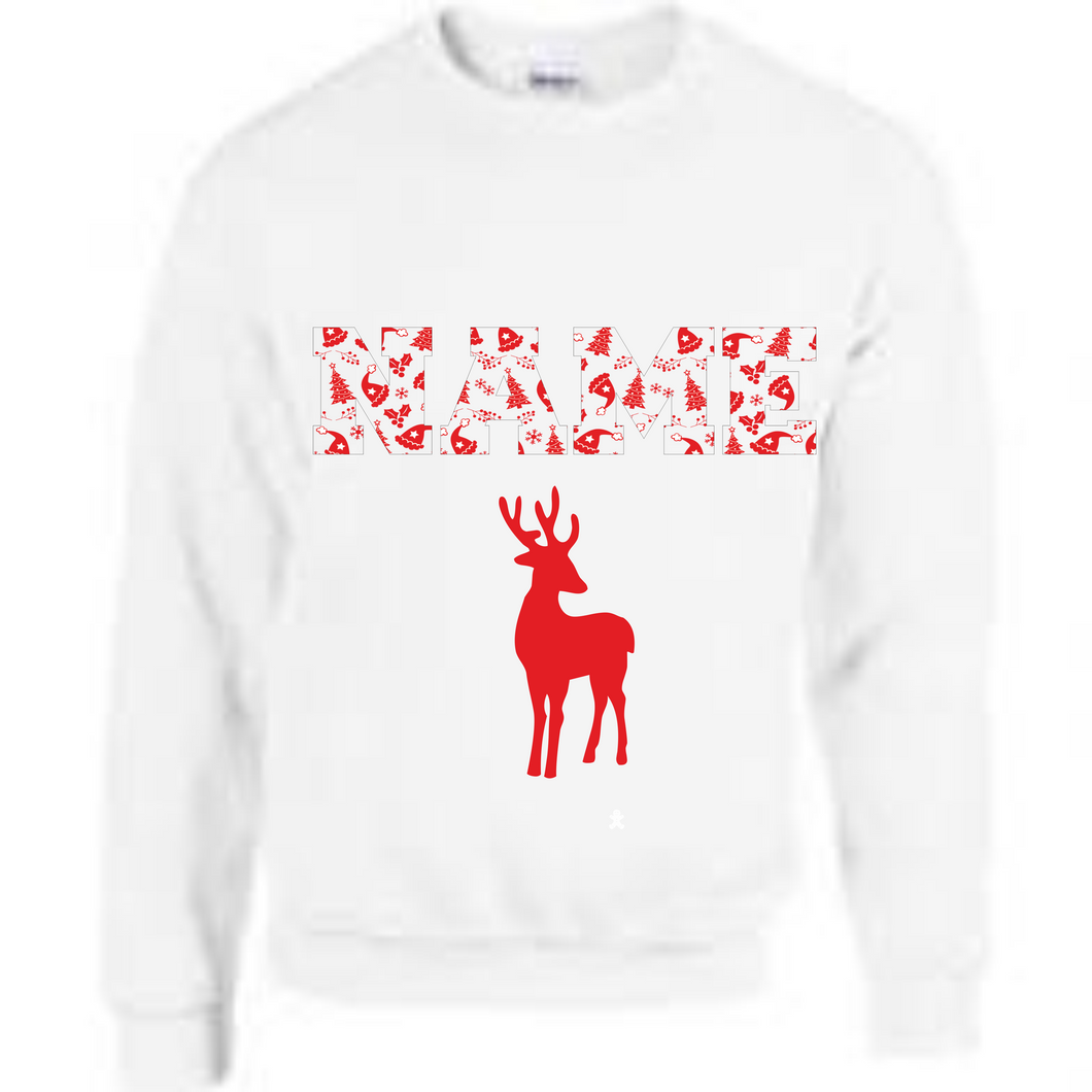 Personalised Photo Christmas Sweatshirt/Jumper